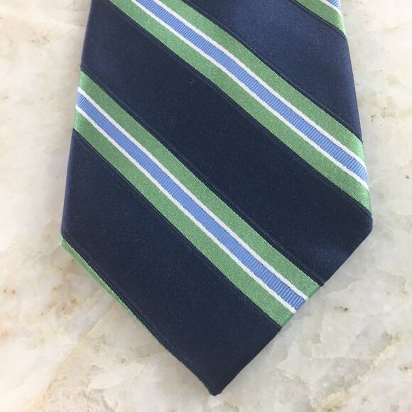 BANANA REPUBLIC SILK TIE (long-slim) - Picture 1 of 10